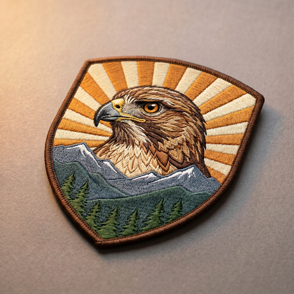 Embroidered patch